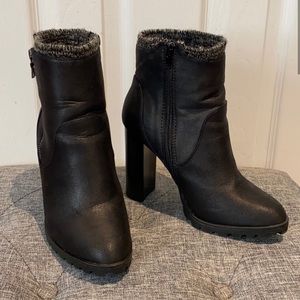 Black Heeled Booties